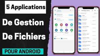 5 meilleures applications de gestion de fichiers pour Android [upl. by Marka144]