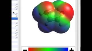 Electrostatic potential maps in Avogadro and Jmol [upl. by Mosira]