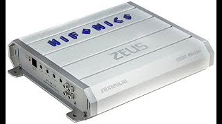 Hifonics ZRX12161D Zeus Mono ClassD Subwoofer Amplifier 1200Watt [upl. by Susanna]