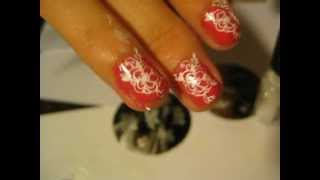 Konad Nail stamping tutorial [upl. by Anual]