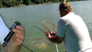 Pecanje šarana na Tisi  Dubinsko pecanje šarana  Specijalna tehnika  Fishing carp in river [upl. by Mendy]