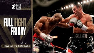 Full Fight  Bernard Hopkins vs Joe Calzaghe Light Heavyweight Supremacy FREE [upl. by Arihsaj]