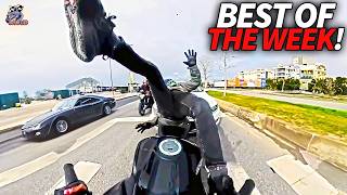 BRUTAL MOTORCYCLE CRASHES  CRAZY amp EPIC Motorcycle Moments 2024 1 [upl. by Elstan]