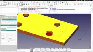 FreeCAD  Répétition de chanfreins [upl. by Ayeki]