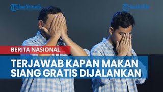 Terjawab Kapan Makan Siang Gratis Prabowo Dijalankan 2029 atau Setelah Dilantik [upl. by Anytsirhc]