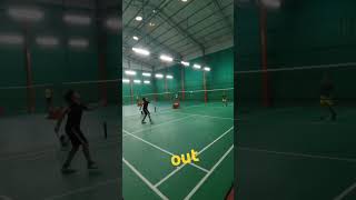 Abinav keeps attacking until arjun s shot goes outviralvideoshortsfeedtrendingbadmintonshorts [upl. by Orimlede]