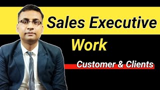 Sales Executive का क्या काम होता है  Sales Executive work [upl. by Selwyn]