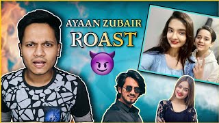 Ayaan Zubair Roast  Feat Mr Faisu 07 and Jannat Zubair amp Anushka Sen Carryminati LITE Version [upl. by Sordnaxela551]