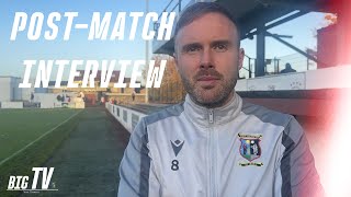 POSTMATCH INTERVIEW I Jonny Stewart I Linlithgow Rose 22 Tranent [upl. by Rekab862]