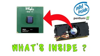 Intel inside Pentium 3 Processor  Old PC Pentium 3 found in 2020 [upl. by Lidah]