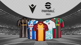 Efootball 2023 Mobile 36  MACRON KIT 2 [upl. by Notlil]