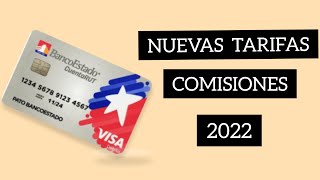 Cuenta Rut Visa Tarifas y Comisiones 2022 [upl. by Marchall975]