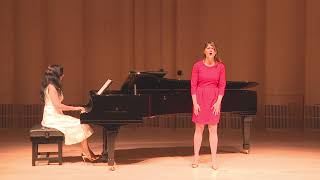 Vadoro pupille by Handel Katalin Zsubrits  piano amp Rachel Mills  soprano [upl. by Inaffyt]