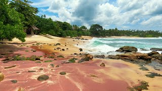 Sri Lanka South coast beaches in august  Tangale town amp market [upl. by Sclar]