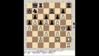 Amin Bassem vs Mahdy Tawfeik  Golden Cleopatra Chess Open 6th 2002 Cairo Egypt [upl. by Malissa]