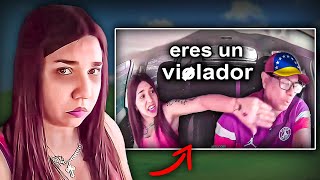 La FEMINISTA CHILENA que GOLPEÓ y AMENAZÓ a un TAXISTA VENEZOLANO [upl. by Winne]