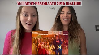 Italians React To Vettaiyan  Manasilaayo Lyrical Video Song  Rajinikanth [upl. by Hillie]