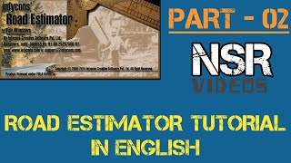 Road Estimator Tutorial Part 2  In English [upl. by Sperry282]