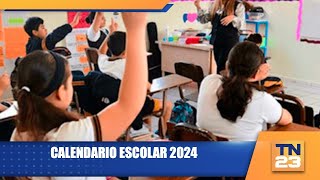 Calendario Escolar 2024 [upl. by Atiekahs]