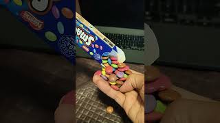 WOW COLORFUL SMARTIES asmr satisfying short [upl. by Nalad]