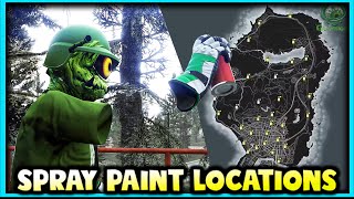 How To Find a Spray Paint Can All Locations  GTA Online Help Guide [upl. by Kopple]