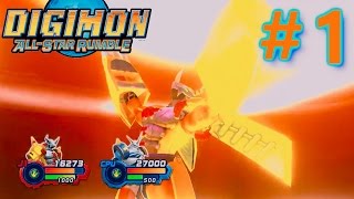 🔴 Digimon All Star Rumble  Lets Play en DIRECTO   1  Modo historia Agumon [upl. by Stewardson949]