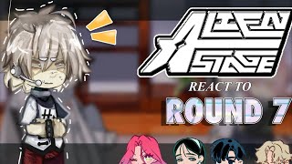 ALIEN STAGE react to ROUND 7  by ​⁠zeohxi  angst   crd in des  enjoy [upl. by Ellainad]