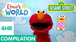 Sesame Street Four Hours of Elmos World Compilation [upl. by Ekrub]