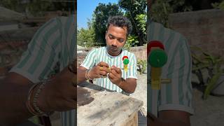 Making A toy car 🚗 with clip pain ￼ rubber band ￼and cap ￼Bengali mini blog shorts😱 [upl. by Irolav]