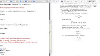 Math Math in LaTeX Part 3 Using Align Environment and amsmath Package [upl. by Owen]