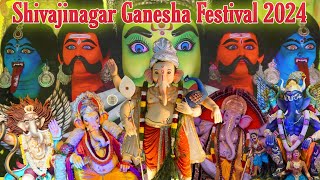 Shivajinagar Ganesha Festival 2024  Glimpse of Biggest Ganesha Festival in Shivajinagar templemonk [upl. by Adnorrahs336]