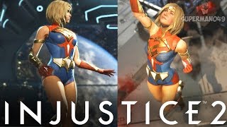 LEGENDARY CAPELESS SUPERGIRL DOMINATES  Injustice 2 quotSupergirlquot Gameplay [upl. by Ephraim996]