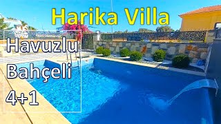 Didim satılık villa  16900000 TL  Denize 900m Havuzlu Bahçeli Satılık Villa  Didimde villa [upl. by Linea]