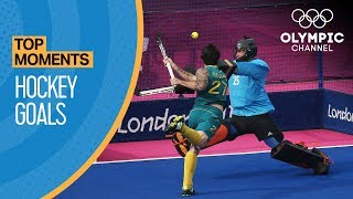 Top 10 Olympic Hockey Goals  Top Moments [upl. by Buchbinder]