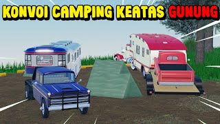 Kita Camping Di Atas Gunung Pake Camper Van Baru Di Roblox  Roblox Epik Offroad [upl. by Tiny]