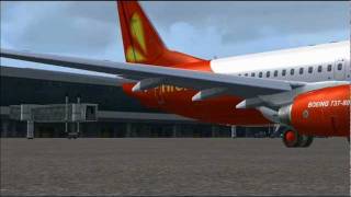 FSX Firefly Malaysia WBKK to WBKS Flight [upl. by Eves]