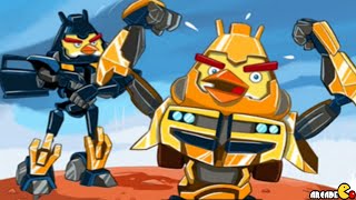 Angry Birds Transformers Unlocked High Octane Bumblebee Max Level Gameplay Part 93 [upl. by Yarb]