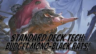 Standard Deck Tech Budget MonoBlack Rats [upl. by Ibloc]