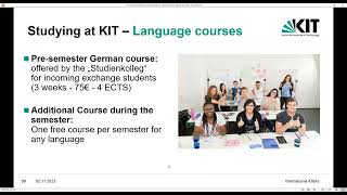 Karlsruhe Institute of Technology Germany Information Session [upl. by Slifka]