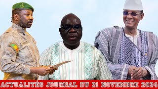 Le président Assimi Goïta a limogé son PM Choguel Maïga  Journal don kibaru du 21 novembre 2024 [upl. by Eerehs]