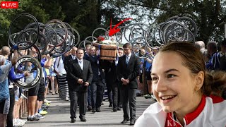 Muriel Furrer Funeral  Swiss Cyclist Muriel Furrer Last Tribute Video 💔 😭 [upl. by Brodench]