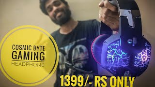 Cosmic Byte G1500 71 Channel USB Headset With Mic UNBOXING And Review Best Gaming Headphones india [upl. by Novets]