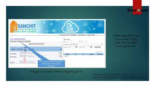 FOCUS eSANCHIT  Document Upload to ICEGATE [upl. by Aiynat]