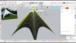 curviloft plugin  how to create complex model in sketchup [upl. by Darelle]