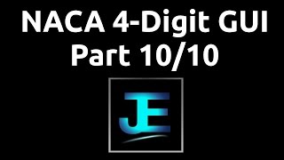 Explained NACA 4Digit GUI Part 1010 MATLAB [upl. by Ede]