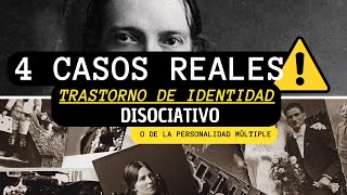 😲TRASTORNO DE IDENTIDAD DISOCIATIVO  4 CASOS REALES ❌⭕ [upl. by Rabjohn167]