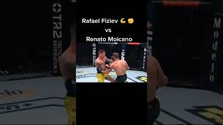 Rafael Fiziev vs Renato Moicano  best moments [upl. by Atsirc]