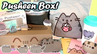 Pusheen Cat Subscription Box  Packed with Official Kawaii Merch [upl. by Aholah]