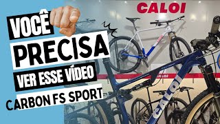 Bicicleta aro 29 Caloi Elite Carbon FS Sport Full Suspension Shimano SLX [upl. by Atcliffe819]