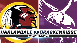 🏈 Harlandale vs Brackenridge  High School Football with KSATs Big Game Coverage [upl. by Arahsat884]